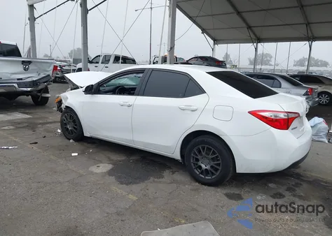 2016 Toyota Corolla Le from USA, damaged, VIN 5YFBURHE9GP502300